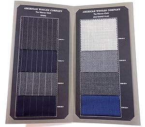 American Woolen Company: In-Stock Collection. Fabric Swatch Sample Book