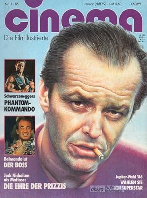 Cinema Nr. 1 86 / Januar Heft 92 - Die Filmillustrierte