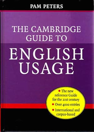 The Cambridge Guide to English Usage