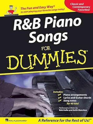 Seller image for R&B Piano Songs for Dummies: Performance Notes by Bob Gulla and Keith Munslow (Paperback) for sale by Grand Eagle Retail