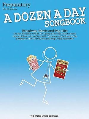 Imagen del vendedor de A Dozen a Day Songbook - Preparatory Book (Paperback) a la venta por Grand Eagle Retail