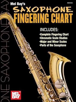Image du vendeur pour Saxophone Fingering Chart (Paperback) mis en vente par Grand Eagle Retail