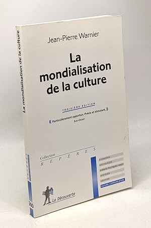 Immagine del venditore per La mondialisation de la culture venduto da crealivres