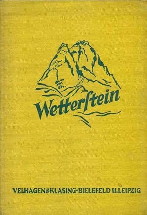 Imagen del vendedor de Wetterstein. Aus: Velhagen & Klasings Bildfhrer durch die Alpen fr Wanderer, Bergsteiger und Skifahrer. Band 1. a la venta por Online-Buchversand  Die Eule