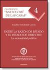 Immagine del venditore per Entre la razn de Estado y el Estado de Derecho: la racionalidad poltica venduto da AG Library