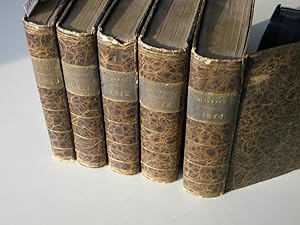 Minerva Taschenbuch für das Jahr 1810, 1811, 1812, 1813 und 1814 in 5 Bänden