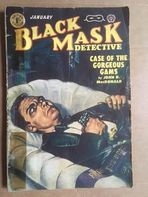 Bild des Verkufers fr Black Mask Detective Vol. IX, No. 2 (British Edition) January 1952 zum Verkauf von Raymond Tait