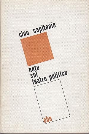 Seller image for Note sul teatro politico for sale by Libreria Tara