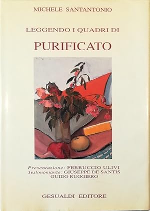 Imagen del vendedor de Leggendo i quadri di Purificato a la venta por Libreria Tara