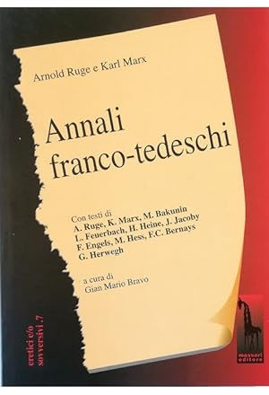 Immagine del venditore per Annali franco-tedeschi venduto da Libreria Tara