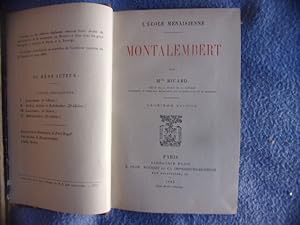 Bild des Verkufers fr Montalembert zum Verkauf von arobase livres