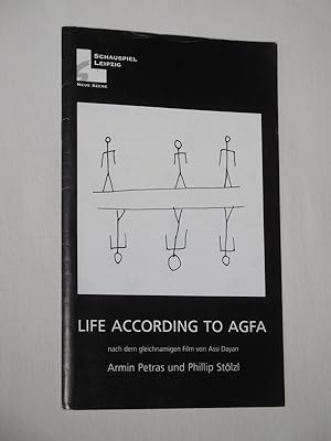 Immagine del venditore per Programmheft 11 Schauspiel Leipzig 1996/ 97. Urauffhrung LIFE ACCORDING TO AGFA nach Assi Dayan von Petras/ Stlzl. Insz.: Armin Petras, Konzept: Philipp Stlzl, Bhnenbild: Natascha von Steiger, Kostme: Susanna Boehm. Mit Cornelia Heyse, Barbara Trommer, Rahel Ohm, Bettina Riebesel, Susanne Buchenberger, Natalie Hnig, Max Urlacher venduto da Fast alles Theater! Antiquariat fr die darstellenden Knste