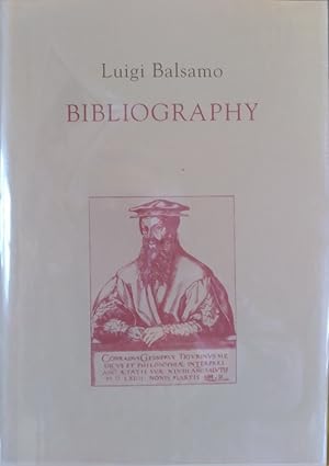 Bild des Verkufers fr Bibliography: history of a tradition zum Verkauf von Structure, Verses, Agency  Books