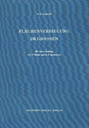 Flächenverbiegung im Grossen.