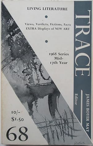 Bild des Verkufers fr Trace. 1968 Series Mid 17th Year (May 1968) zum Verkauf von Mare Booksellers ABAA, IOBA