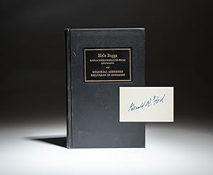 Seller image for Memorial Services for Hale Boggs; Ninety-third Congress. First Session for sale by The First Edition Rare Books, LLC
