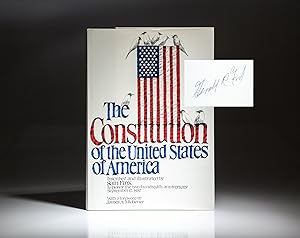 The Constitution of the United States of America; Inscribed and illustrated by Sam Fink. Foreword...
