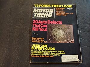 Motor Trend Jun 1972 Heavy Chevy; Torino; GTO; Charger