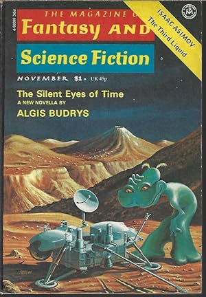 Seller image for The Magazine of FANTASY AND SCIENCE FICTION (F&SF): November, Nov. 1975 for sale by Books from the Crypt