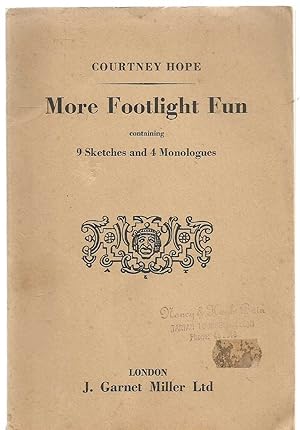 Immagine del venditore per More Footlight Fun - 9 sketches and 4 monologues venduto da Turn The Page Books