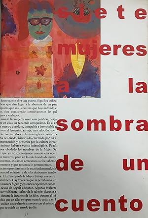 Imagen del vendedor de Siete mujeres a la sombra de un cuento : julio - septiembre 2002. Prlogo Cecilia Palma a la venta por Librera Monte Sarmiento