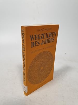 Seller image for Wegzeichen des Jahres. Meditationen im Jahreskreis. for sale by Antiquariat Bookfarm