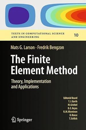 Imagen del vendedor de The Finite Element Method: Theory, Implementation, and Applications a la venta por AHA-BUCH GmbH