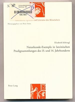 Imagen del vendedor de Naturkunde-Exempla in lateinischen Predigtsammlungen des 13. und 14. Jahrhunderts a la venta por avelibro OHG