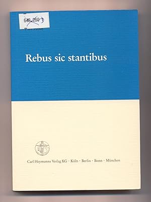 Bild des Verkufers fr Rebus sic stantibus Eine Untersuchung zur Anwendung der clausula rebus sic stantibus in der Rechtsprechung einiger europischer Lnder zum Verkauf von avelibro OHG