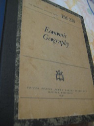 Economic Geography War Department Education Manual EM 230
