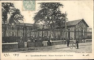 Ansichtskarte / Postkarte Levallois Perret Hauts de Seine, Maison Municipale de Vieillards