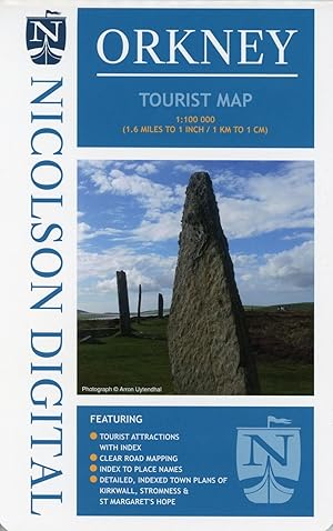 Touristische Karte Orkney 1:100 000 | Tourist Map