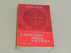 Seller image for Domenico Grasso. L'annuncio della salvezza. M. D'Auria 1966. for sale by Amarcord libri