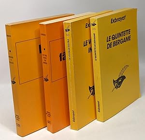 Seller image for Le Quintette de Bergame + Le voyage inutile + Ne vous fachez pas imogne + Porridge et polenta --- 4 livres for sale by crealivres