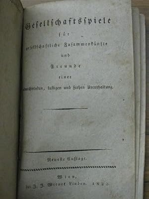 Gesellschaftsspiele für gesellschaftliche Zusammenkünfte und Freunde einer abwechselnden, lustige...