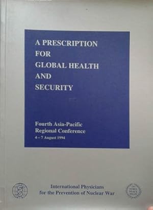 Immagine del venditore per Prescription for Global Health and Security, A venduto da SEATE BOOKS