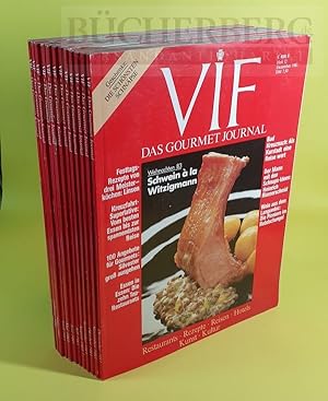 VIF Das Gourmet Journal Jahrgang 1983, 12 Hefte