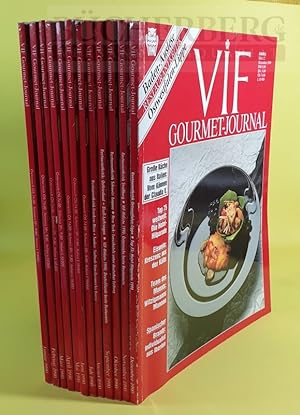 VIF Das Gourmet Journal Jahrgang 1990, 12 Hefte