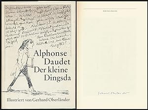 Der kleine Dingsda. Eine Kindergeschichte. Illustriert von Gerhard Oberländer. [Signierte Vorzugs...