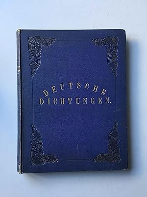 Deutsche Dichtungen mit Randzeichnungen Deutscher Künstler. Bände 1 und 2 (von 3) in einem Band.