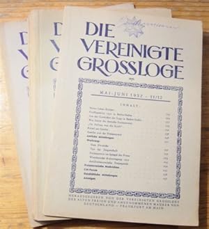 Die Vereinigte Grossloge. Vereinigte Grossloge der Alten Freien und angenommenen Maurer von Deuts...