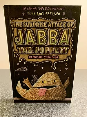 Imagen del vendedor de The Surprise Attack of Jabba the Puppett: An Origami Yoda Book [FIRST EDITION, FIRST PRINTING] a la venta por Vero Beach Books