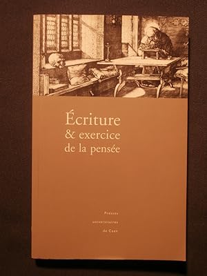 Immagine del venditore per Ecriture et exercice de la pense venduto da Tant qu'il y aura des livres