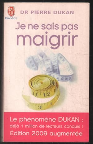 Image du vendeur pour Je ne sais pas maigrir mis en vente par librairie philippe arnaiz