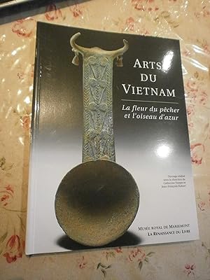 Arts du Vietnam La fleur du pêcher et l'oiseau d'azur