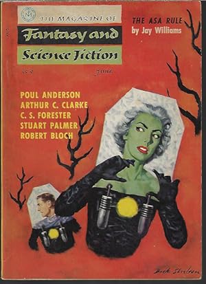 Image du vendeur pour The Magazine of FANTASY AND SCIENCE FICTION (F&SF): June 1956 mis en vente par Books from the Crypt