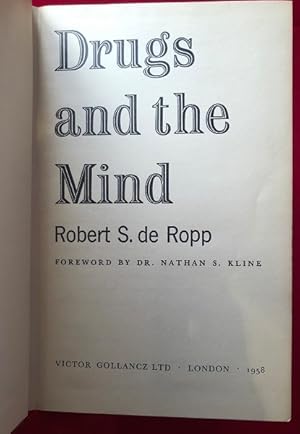 Seller image for Drugs and the Mind for sale by Back in Time Rare Books, ABAA, FABA