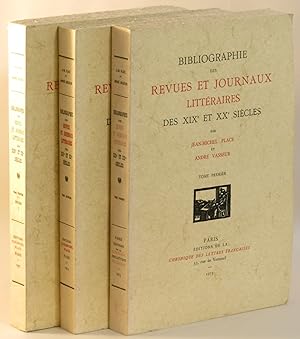 Bibliographie des Revues et Journaux Litteraires des XIX et XX Siecles. Tome Premier, Tome Deuxie...
