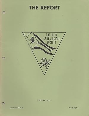 The Report of the Ohio Genealogical Society Volume XVIII Number 4 Winter 1978