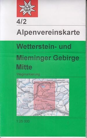 Bild des Verkufers fr Wetterstein- und Mieminger Gebirge; Teil: 2, Mitte zum Verkauf von Allguer Online Antiquariat
